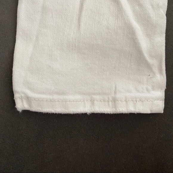 LN Joe Fresh distressed cream colour jeans SZ31/12 - Picture 8 of 10